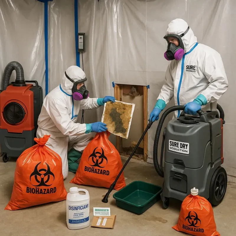 Contaminated Water Handling Protocols process in Macon, IL